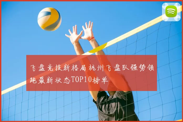 飞盘竞技新格局杭州飞盘队强势领跑最新状态TOP10榜单