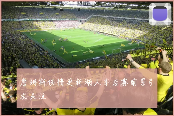 詹姆斯伤情更新湖人季后赛前景引发关注